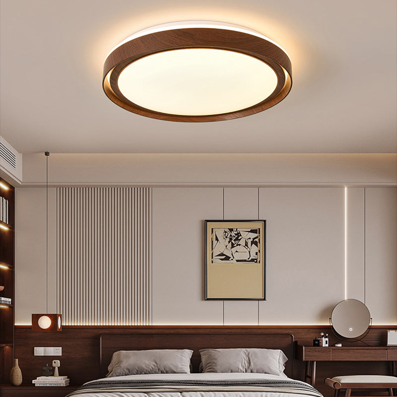 Skorter | Simplicity Iron Acrylic Round LED Ceiling Lamp for Bedroom