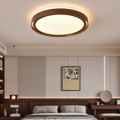 Skorter | Simplicity Iron Acrylic Round LED Ceiling Lamp for Bedroom