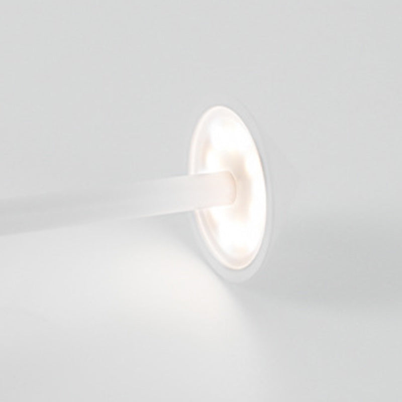 Skorter | Modern Simplicity Triangle Cone Round Acrylic Cylinder Iron LED Table Lamp for the Living Room