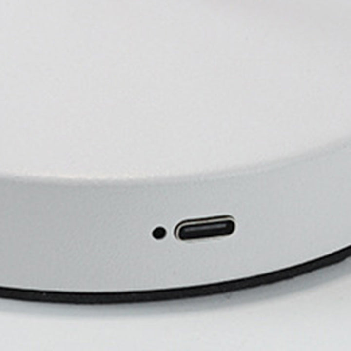 Skorter | Modern Simplicity Triangle Cone Round Acrylic Cylinder Iron LED Table Lamp for the Living Room