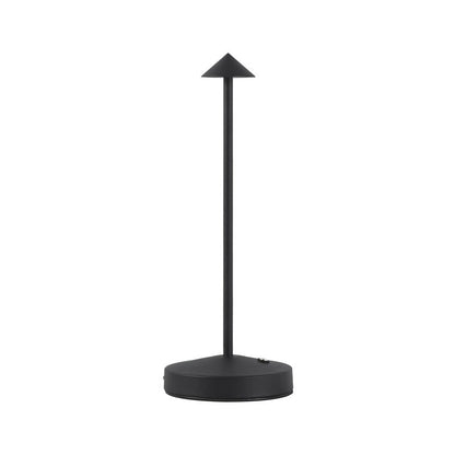 Skorter | Modern Simplicity Triangle Cone Round Acrylic Cylinder Iron LED Table Lamp for the Living Room