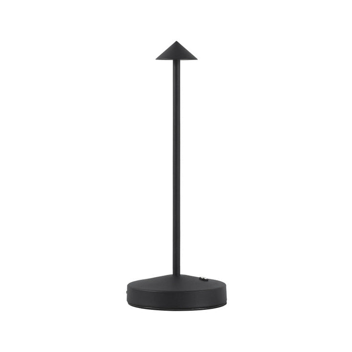 Skorter | Modern Simplicity Triangle Cone Round Acrylic Cylinder Iron LED Table Lamp for the Living Room