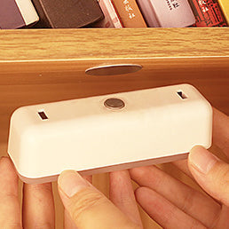 Skorter | Modern Minimalistisk Uppladdningsbar Magnetisk Sugkopp Plastremsa Rektangulär LED Vägglampa Nattlampa För Studier 