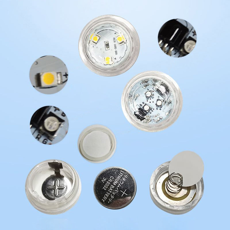 Skorter | Modern simplicity waterproof battery PS round underwater LED landscape lighting outdoor light for outdoor patio