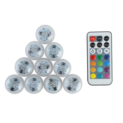 Skorter | Modern simplicity waterproof battery PS round underwater LED landscape lighting outdoor light for outdoor patio