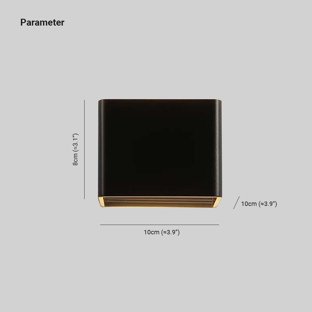 Skorter | Orr Modern LED Wall Lamp - Black/White/Yellow/Green/Red Living Room/Bedroom Metal