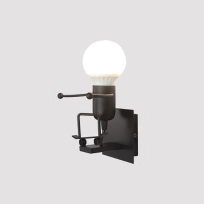 Skorter | Modern LED Wall Lamp White/Black for Bathroom and Living Room