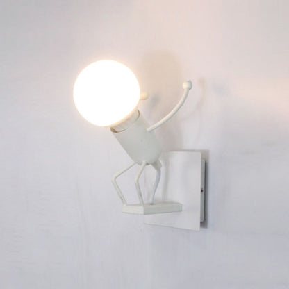 Skorter | Modern LED Wall Lamp White/Black for Bathroom and Living Room