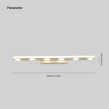 Skorter | Modern LED Wall Lamp White Indoor Bath/Workshop