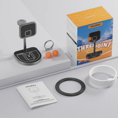 Skorter | 3-in-1 Basketball-Style Magnetic Wireless Charger