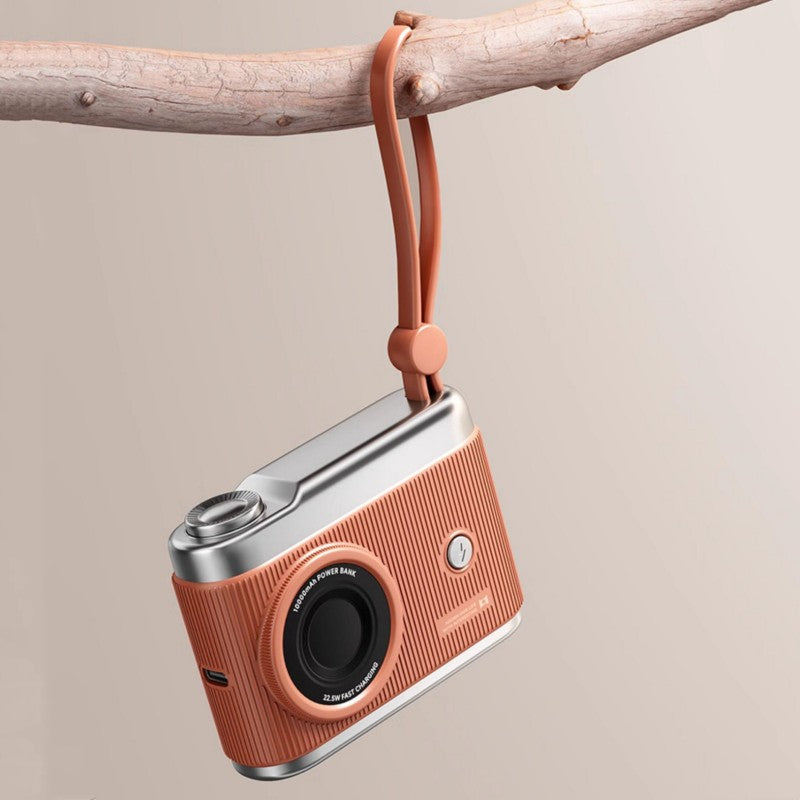 Skorter | 10000mAh Compact Portable Power Bank With Built-In Cables