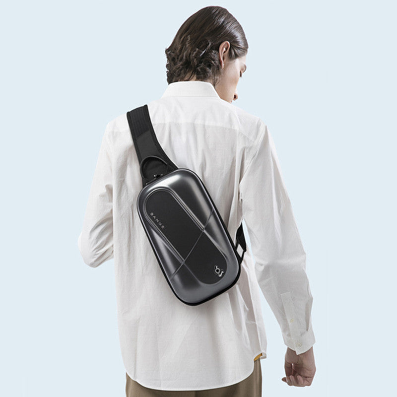 Skorter | Casual Crossbody Hardshell Waterproof Sling Bag
