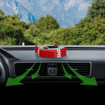 Skorter | Solar-Powered Rotating Mini Car Aromatherapy Ornament