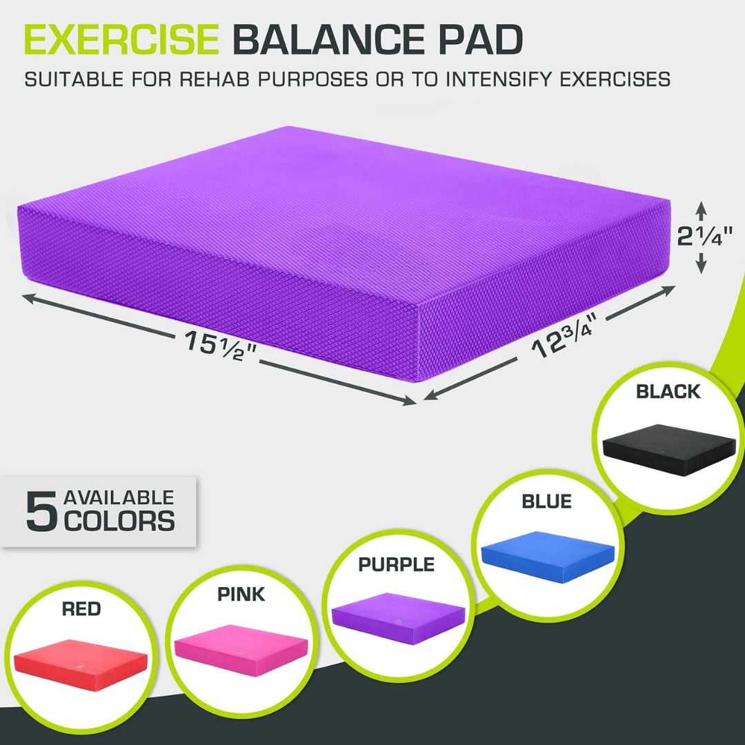 Skorter | Anti-Slip Foam Mat for Yoga, Balance & Stability