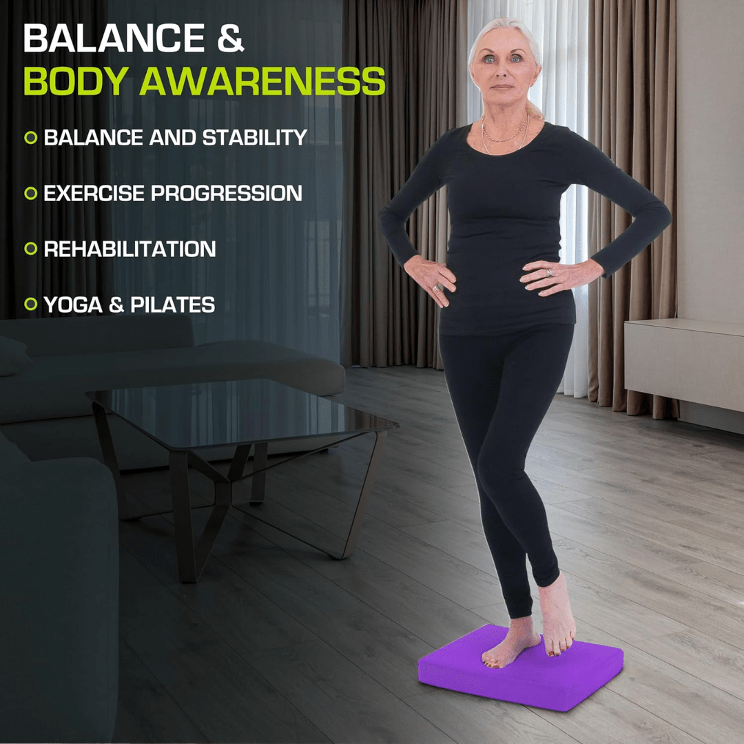 Skorter | Anti-Slip Foam Mat for Yoga, Balance & Stability