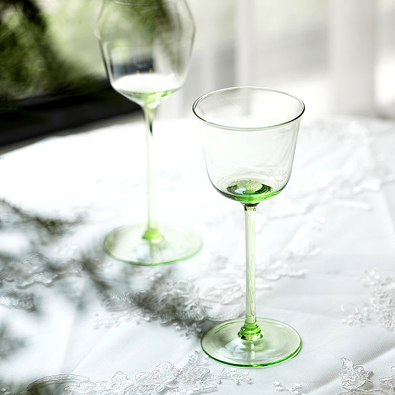 Skorter | Bareqeth Green Wine Glass