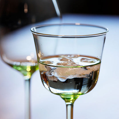 Skorter | Bareqeth Green Wine Glass