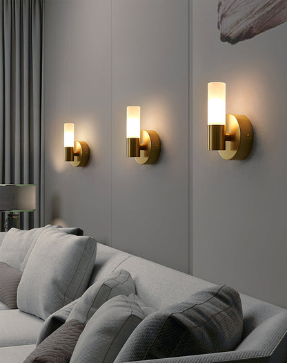 Skorter | CylindraGlow – Chic Cylindrical Wall Lamp for Timeless Ambience