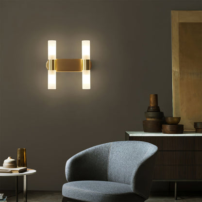 Skorter | CylindraGlow – Chic Cylindrical Wall Lamp for Timeless Ambience