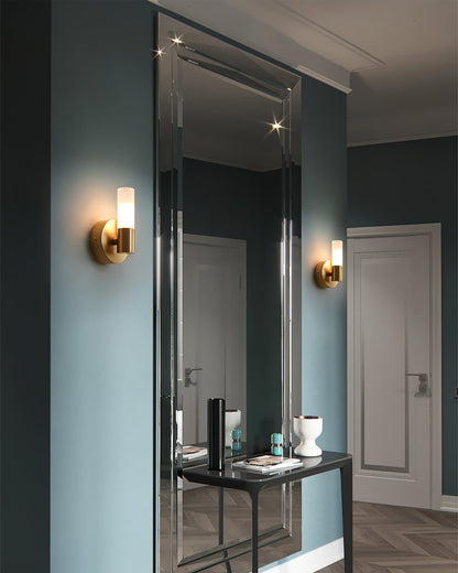 Skorter | CylindraGlow – Chic Cylindrical Wall Lamp for Timeless Ambience