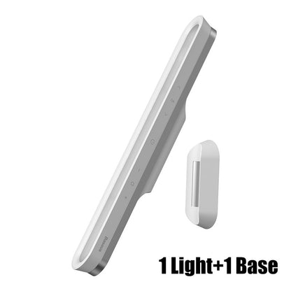 Skorter | Baseus Desk Lamp Hanging Magnetic LED Table Lamp Rechargeable Stepless Dimmable Capsule Lamp Night Light For Closet Wardrobe Light