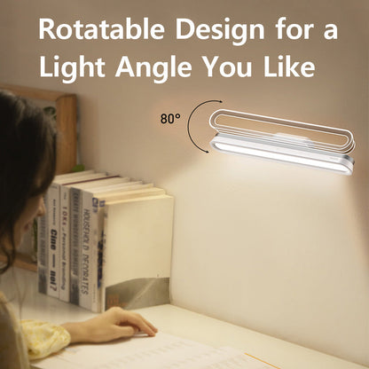 Skorter | Baseus Desk Lamp Hanging Magnetic LED Table Lamp Rechargeable Stepless Dimmable Capsule Lamp Night Light For Closet Wardrobe Light