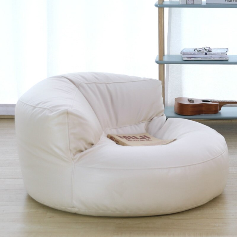 Skorter | Beanbag Sofa Set Cover No Filling Simple Lounge Chair Recliner Footrest Stool Floor Seat Corner Ottoman Tatami Pouf