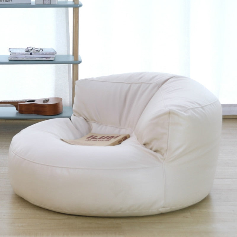 Skorter | Beanbag Sofa Set Cover No Filling Simple Lounge Chair Recliner Footrest Stool Floor Seat Corner Ottoman Tatami Pouf