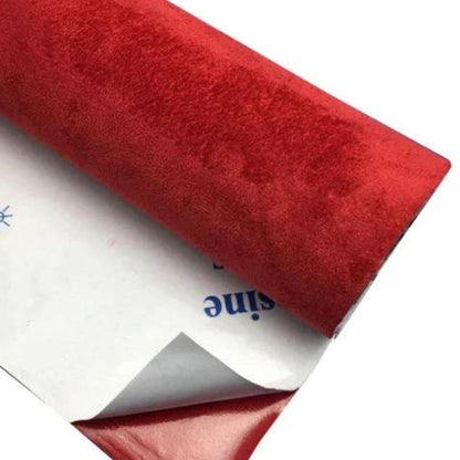 Skorter | Self-Adhesive Velvet Fabric Roll for Furniture and Walls