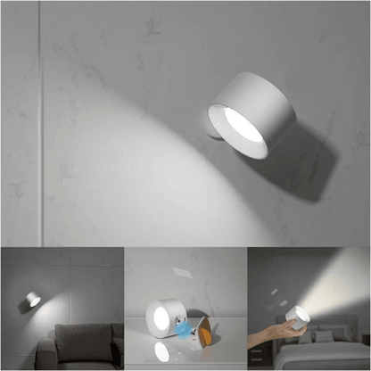 Skorter | 360° wireless rechargeable wall light | Versatile LED lighting solution