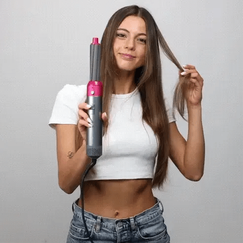 Skorter | 5-in-1 Hair Styler | Auto Curler, Blow Dryer & Flat Brush for All Hair Types at Home