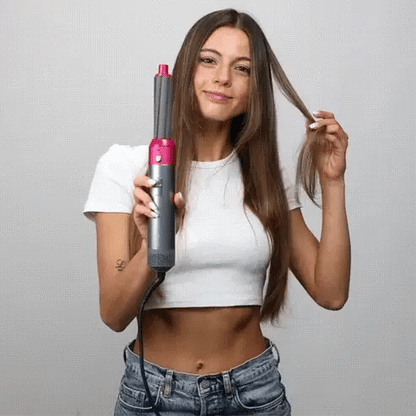 Skorter | 5-in-1 Hair Styler | Auto Curler, Blow Dryer & Flat Brush for All Hair Types at Home