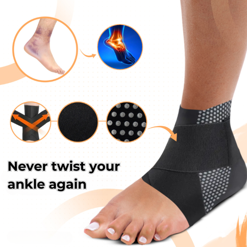 Skorter | Ankle Support Brace | Lightweight, Comfortable & Designed for Athletes in Sports Shoes