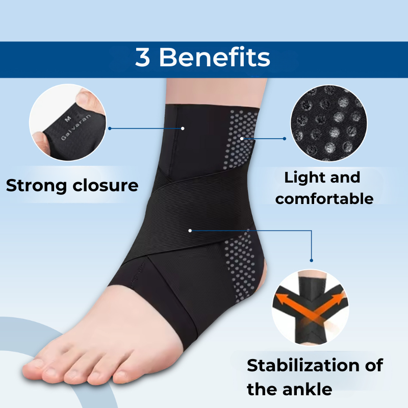 Skorter | Ankle Support Brace | Lightweight, Breathable & Designed for Athletes in Sports Shoes