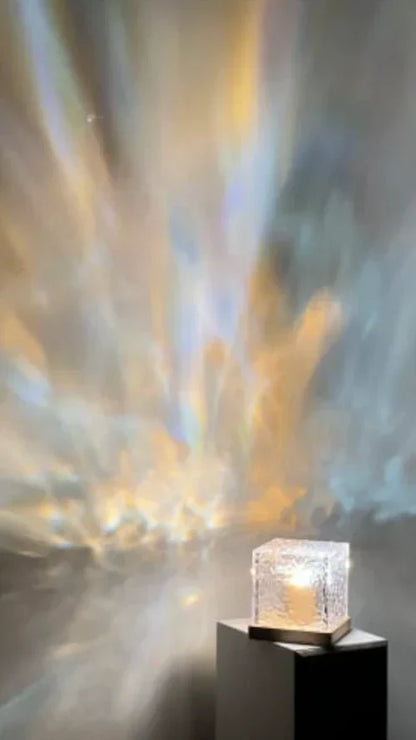 Skorter | AuroraGlow Northern Lights Lamp – 16 Colour LED Mood Light with Remote