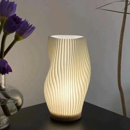 Skorter | Wavecrest Lamp – Sleek USB-Powered Dimmable Table Lamp