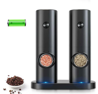 Skorter | GrindPro – Electric Pepper & Salt Grinder with LED