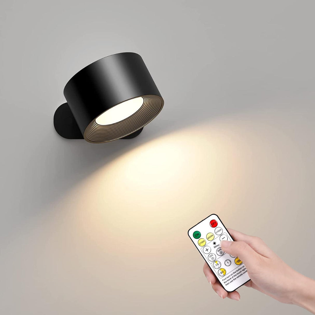 Skorter | Eternity Glow – Wireless LED Wall Light with Remote Control & Timer