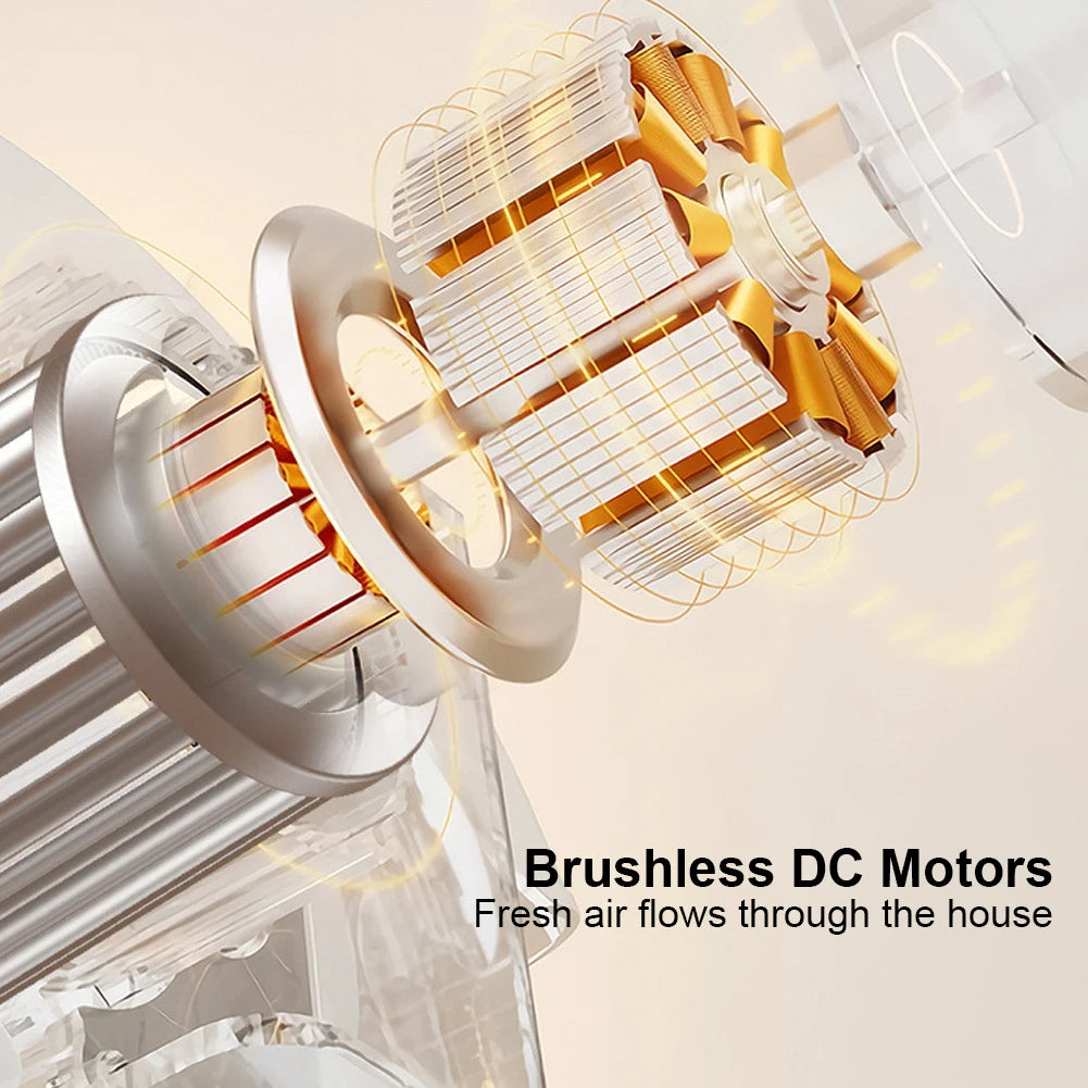 Skorter | CoolBreeze Mini – Portable bladeless tower fan with USB charging function