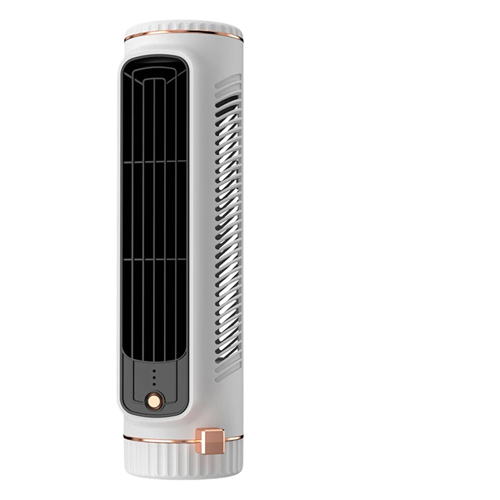 Skorter | CoolBreeze Mini – Portable bladeless tower fan with USB charging function