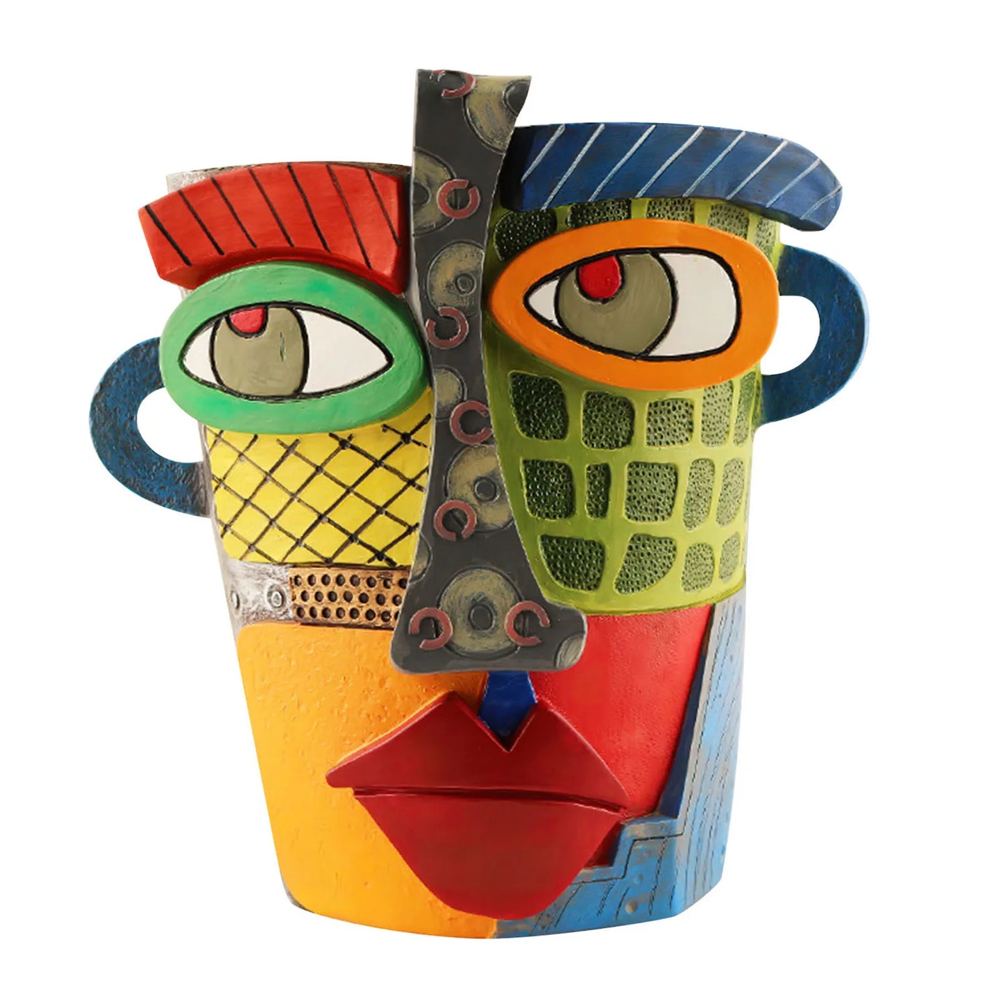 Skorter | Flower Pot Ornaments - Abstract Art - Stylish Flower Pot - Unique Design
