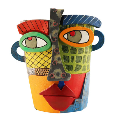 Skorter | Flower Pot Ornaments - Abstract Art - Stylish Flower Pot - Unique Design