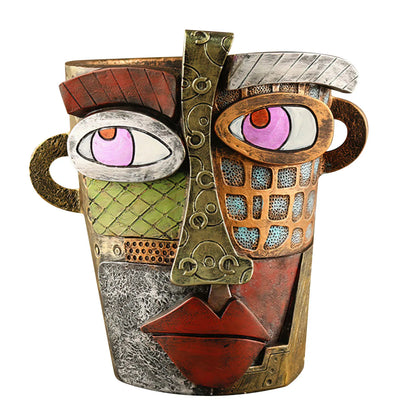 Skorter | Flower Pot Ornaments - Abstract Art - Stylish Flower Pot - Unique Design