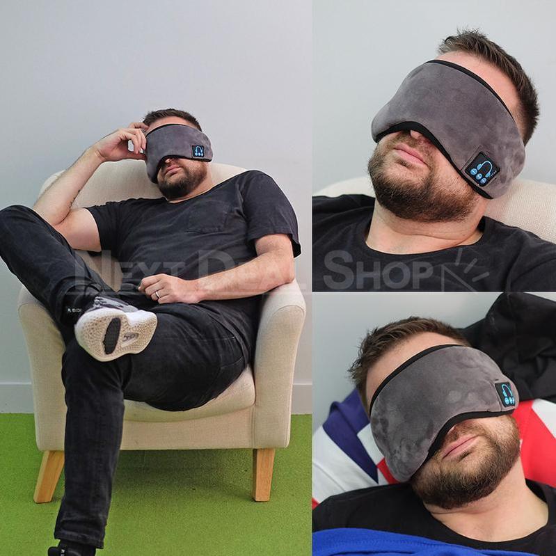 Skorter | Bluetooth Sleep Headphones - Good Sleep with Comfortable Eye Mask and Music