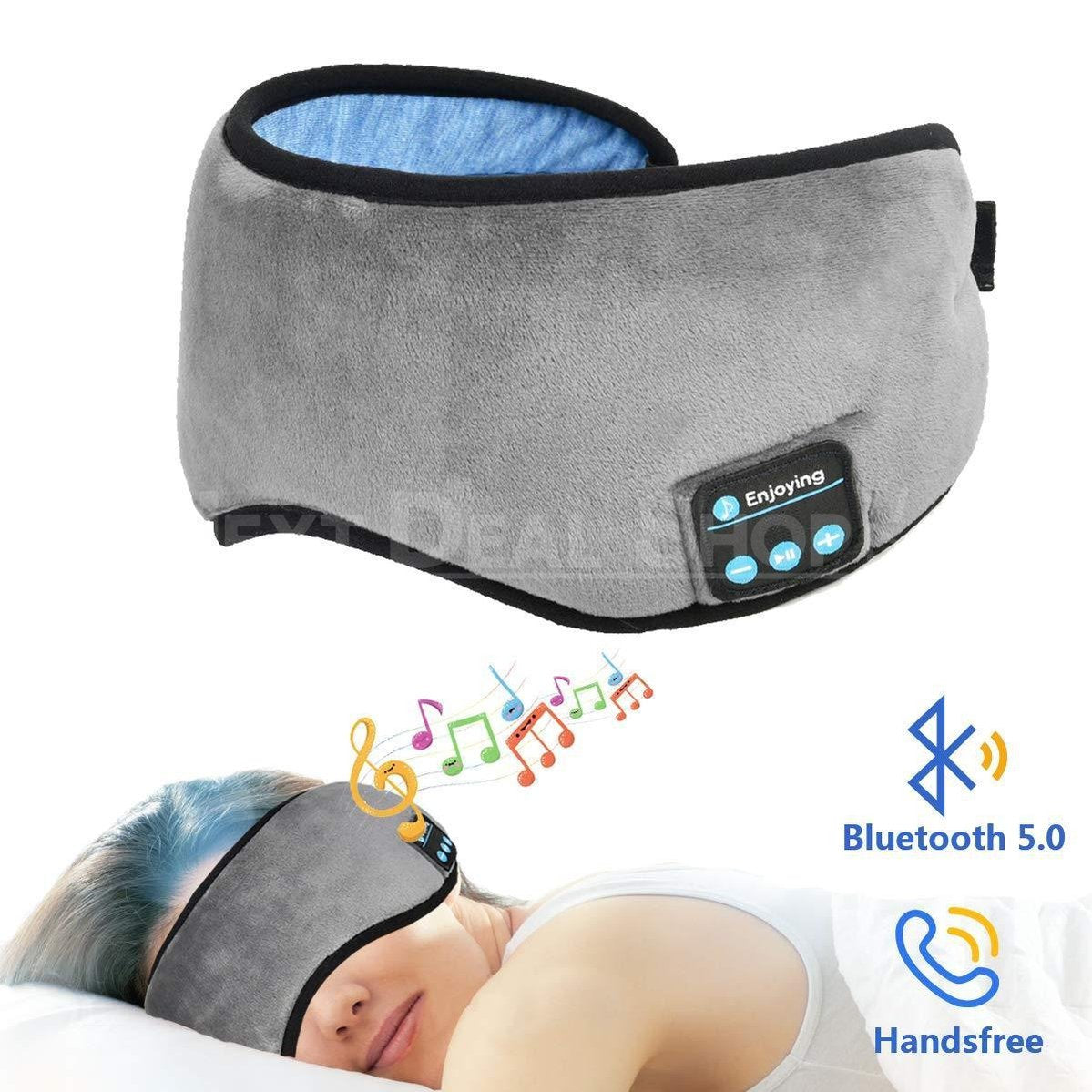 Skorter | Bluetooth Sleep Headphones - Good Sleep with Comfortable Eye Mask and Music