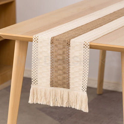 Skorter | Bohemian Macrame Table Runner