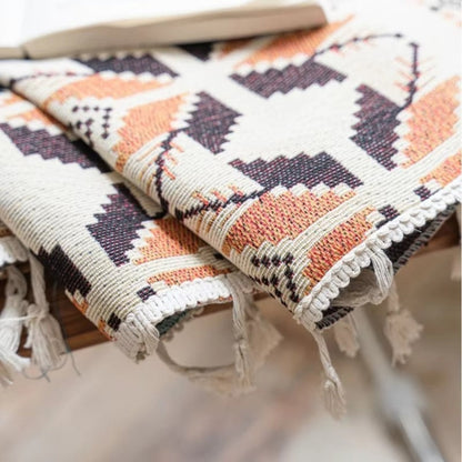 Skorter | Bohemian Geometric Semi-Blackout Curtain