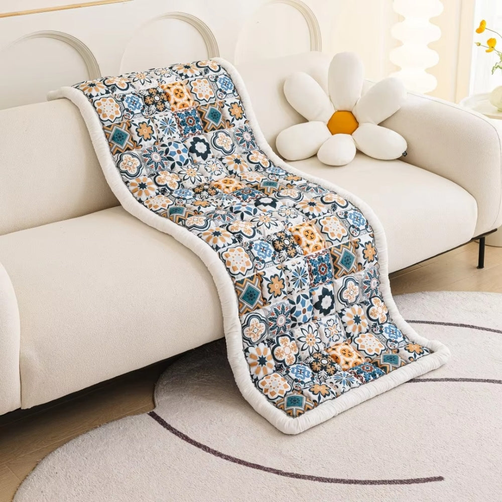 Skorter | Bohemian Printed Quilted Sofa Cover