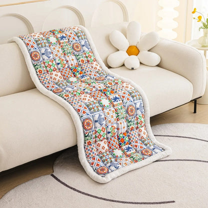 Skorter | Bohemian Printed Quilted Sofa Cover