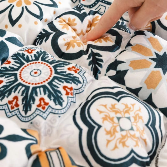 Skorter | Bohemian Printed Quilted Sofa Cover